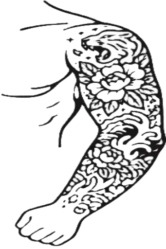 Kol Kaplama Dövme 48 x 17